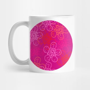 Pink Baeckea Australian Native Flowers Mug